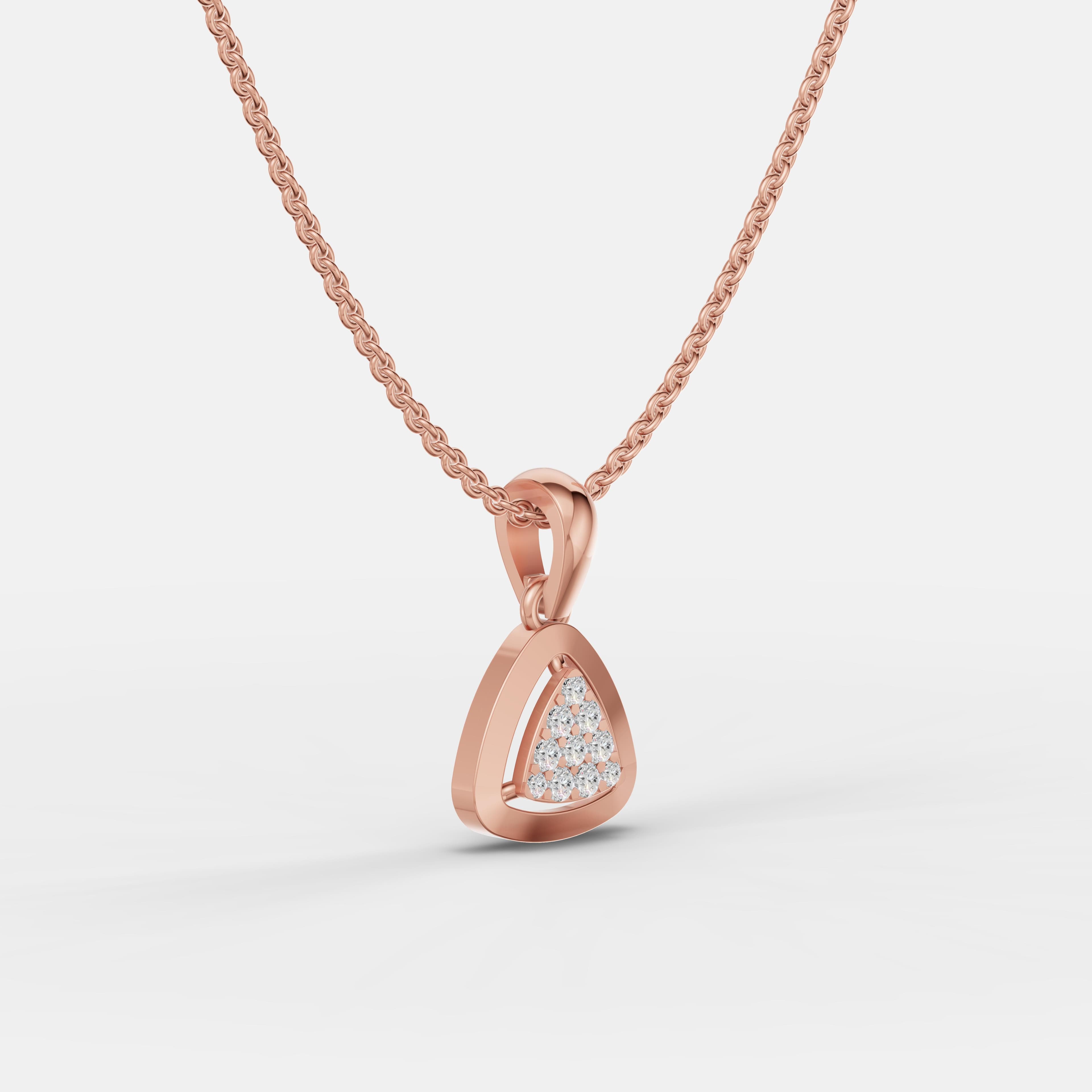 Trinity Diamond Pendant - 2