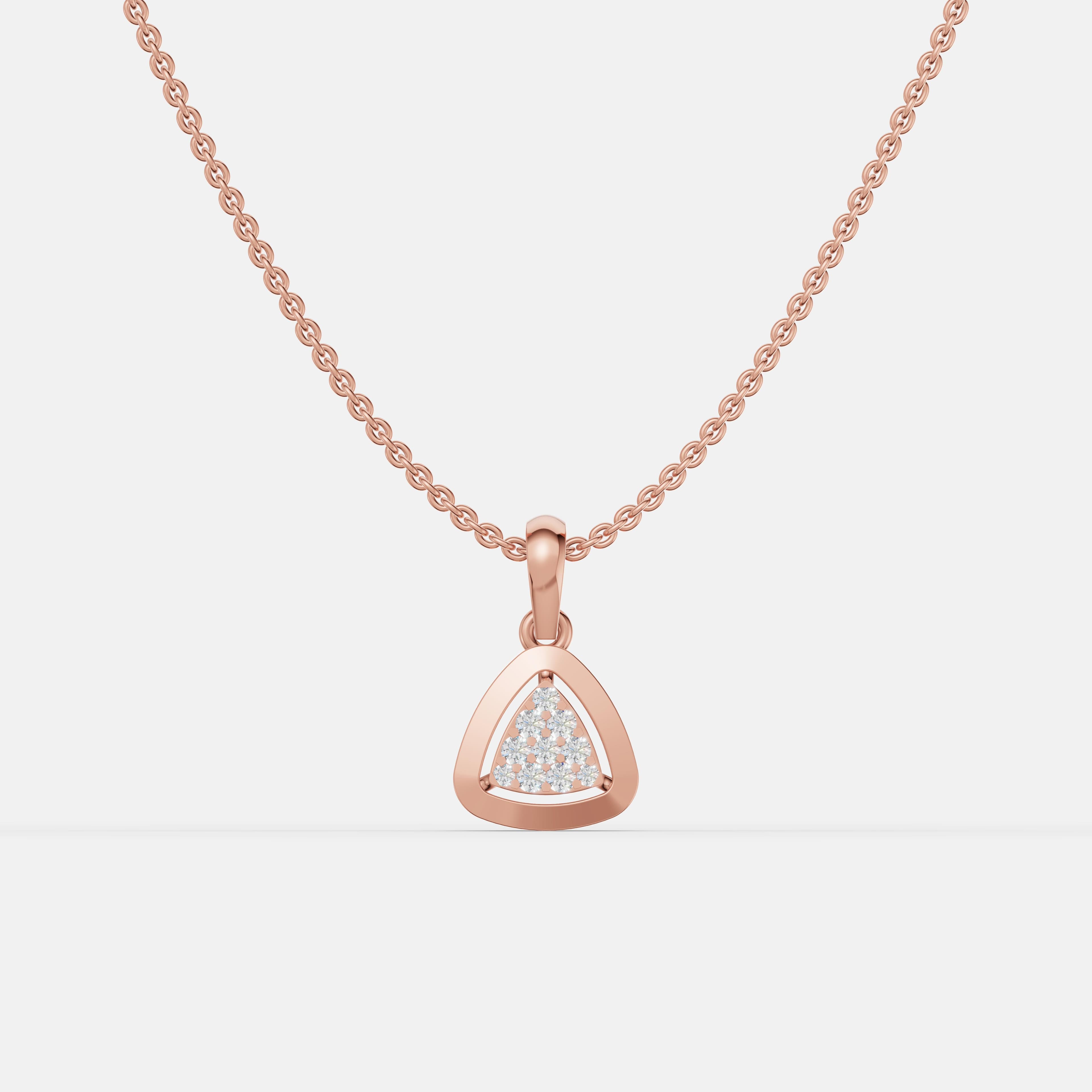 Trinity Diamond Pendant - 1